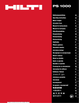 Hilti PS 1000 Инструкция по эксплуатации