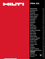 Hilti PRA 20 Инструкция по эксплуатации