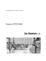 De Dietrich DTE748X Инструкция по применению
