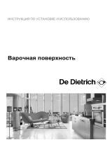 De Dietrich DTV725B Инструкция по применению