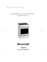 Brandt KV367WE1 Инструкция по применению