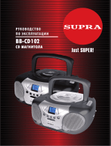 Supra BB-CD102 Инструкция по применению