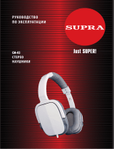 Supra CM-03 Инструкция по применению