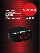 Supra SA-26FM Инструкция по применению