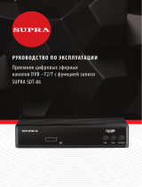 Supra DVB-T Инструкция по применению