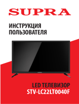 Supra STV-LC22LT0040F Инструкция по применению