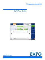 EXFO OLTS-Fiber-Certifier Руководство пользователя
