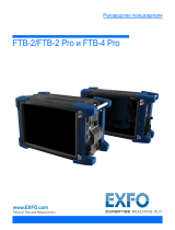 EXFO FTB-2/FTB-2 Pro and FTB-4 Pro Руководство пользователя