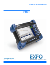 EXFO FTB-1 Руководство пользователя