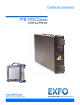 EXFO FTB-7000 OTDR Series for FTB-400 Руководство пользователя