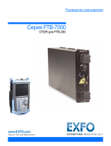 EXFO FTB-7000 OTDR Series for FTB-200 Руководство пользователя