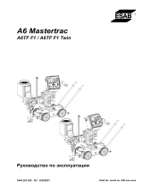 ESAB A6 Mastertrac A6TF F1 / A6TF F1 Twin Руководство пользователя