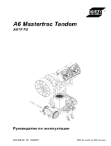 ESAB A6 Mastertrac Tandem A6TF F2 Руководство пользователя