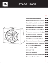 JBL Stage 1200B Руководство пользователя