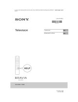 Sony KD-65A8 Руководство пользователя