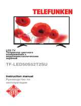 Telefunken TF-LED50S52T2SU Руководство пользователя
