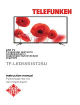 Telefunken TF-LED55S16T2SU Руководство пользователя