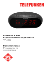 Telefunken TF-1706 Black/Red Руководство пользователя