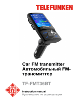 Telefunken TF-FMT36BT Руководство пользователя