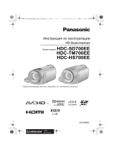 Panasonic HDC-SD700EE-K Black Руководство пользователя