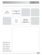 Zanussi ZGF646 CTX Руководство пользователя