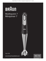 Braun MQ745 Руководство пользователя