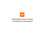 Xiaomi Handheld Vacuum Cleaner SCWXCQ01RR Руководство пользователя