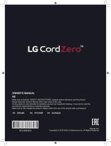 LG CordZero A9MULTICARE Руководство пользователя