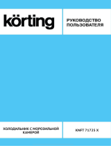 Korting KNFT 71725 X Руководство пользователя
