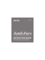 Astell&kern AK120 128GB Titan Руководство пользователя