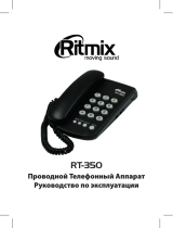 Ritmix RT-350 Cherry Руководство пользователя