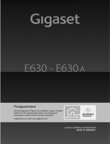 Gigaset E630 A Руководство пользователя