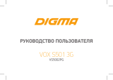 Digma VOX S501 3G 8Gb Graphite Руководство пользователя