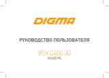 Digma Linx C500 3G 4Gb Graphite Руководство пользователя