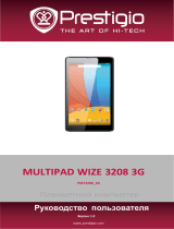 Prestigio MultiPad Wize 8" 16Gb 3G Black (PMT3208) Руководство пользователя