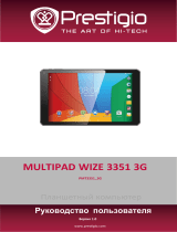 Prestigio MultiPad Wize 10" 16Gb 3G Black (PMT3351) Руководство пользователя
