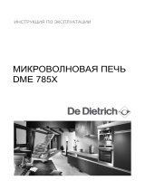 De Dietrich DME785B Инструкция по применению