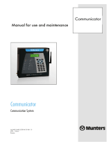 Munters Communicator V3.07 R1.0 Инструкция по применению