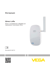 Vega LoRa Gateway Supplementary instructions