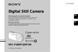 Sony DSC-P150 Silver Руководство пользователя