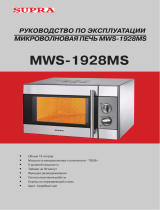 Supra MWS-1928MS Руководство пользователя