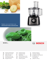 Bosch MiltiTalent 3 MCM3201B Руководство пользователя