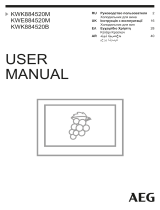 AEG KWK884520M Руководство пользователя