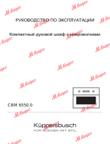 Küppersbusch CBM 6550.0 G9 Руководство пользователя