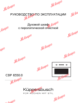 Küppersbusch CBP 6550.0 W1 Руководство пользователя