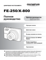 Olympus FE-250 Silver Руководство пользователя