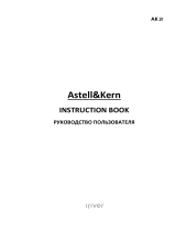 Astell&kern PPE11 AK Jr 64Gb Sleek Silver Руководство пользователя
