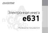 Digma E631 Black Руководство пользователя