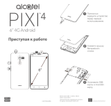Alcatel Pixi 4 9001D Metallic Silver Руководство пользователя