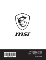 MSI GE75 Raider 8RF-037RU Руководство пользователя